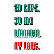 Dianabol 30 caps 50 mg  NY LABS